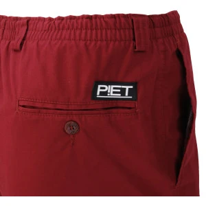 Piet Elastische Taille Korte Broek | Rood