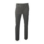 Elastische taille Pantalon Wol | Antraciet | www.pietkoopmans.nl