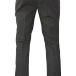 Elastische taille Pantalon Wol | Antraciet | www.pietkoopmans.nl
