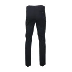 Elastische taille Pantalon Wol | Extra Lang Marine | www.pietkoopmans.nl