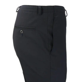 Elastische taille Pantalon Wol | Marine