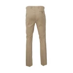 Elastische taille Pantalon Wol | Zand | www.pietkoopmans.nl