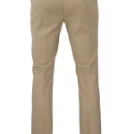 Elastische taille Pantalon Wol | Zand | www.pietkoopmans.nl