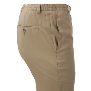 Elastische taille Pantalon Wol | Zand