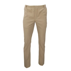 Elastische taille Pantalon Wol | Zand