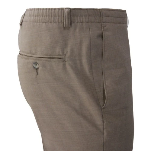 Elastische taille Pantalon Wol | Rio | www.pietkoopmans.nl