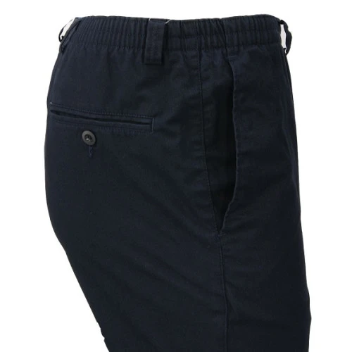 Piet Elastische Taille Broek | Extra Lang Tilburg Marine | www.pietkoopmans.nl