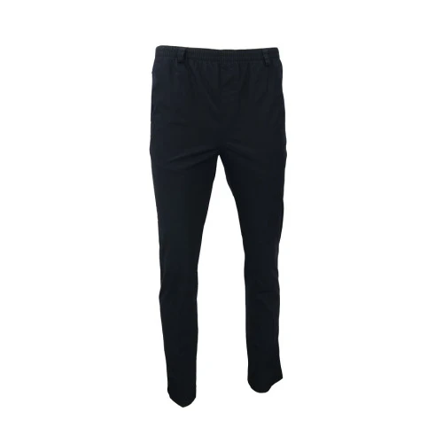 Piet Elastische Taille Broek | Extra Lang Tilburg Marine | www.pietkoopmans.nl