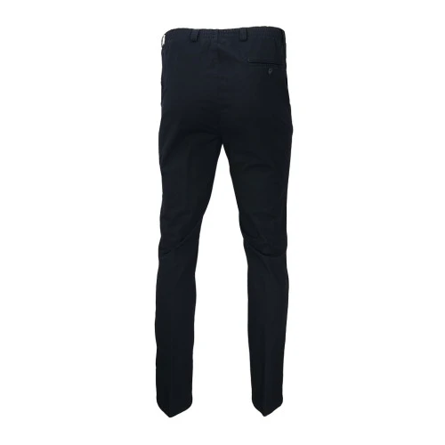Piet Elastische Taille Broek | Extra Lang Tilburg Marine | www.pietkoopmans.nl