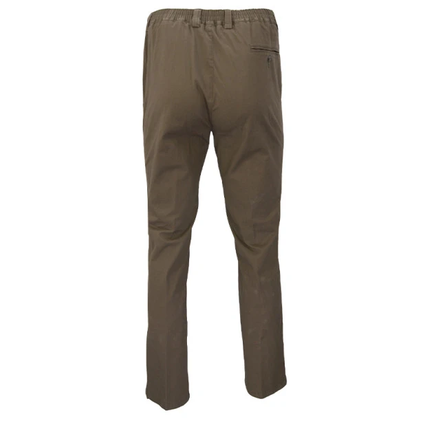 Piet Elastische Taille Broek | Tilburg Taupe | www.pietkoopmans.nl