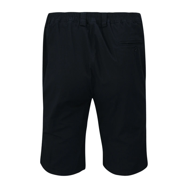 Piet Elastische Taille Korte Broek | Marine | www.pietkoopmans.nl