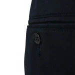 Piet Elastische Taille Korte Broek | Marine | www.pietkoopmans.nl