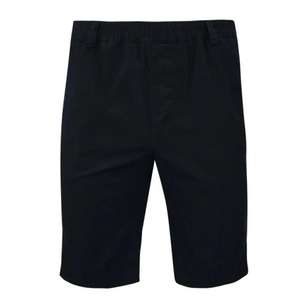 Piet Elastische Taille Korte Broek | Marine | www.pietkoopmans.nl