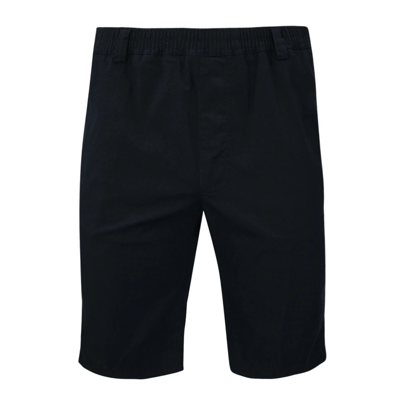 Piet Elastische Taille Korte Broek | Marine | www.pietkoopmans.nl