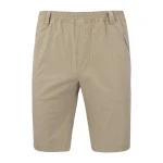 Piet Elastische Taille Korte Broek | Beige | www.pietkoopmans.nl
