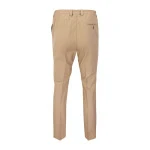 Elastische taille Pantalon Wol | Camel | www.pietkoopmans.nl