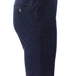 Elastische Taille Korte Broek | Donker Denim | www.pietkoopmans.nl