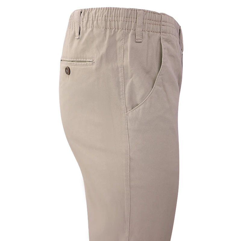 Piet Elastische Taille Broek | Ameland Beige | www.pietkoopmans.nl