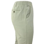 Piet Elastische Taille Broek | Ameland Groen | www.pietkoopmans.nl