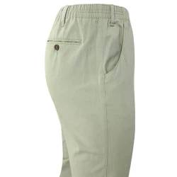 Piet Elastische Taille Broek | Ameland Groen