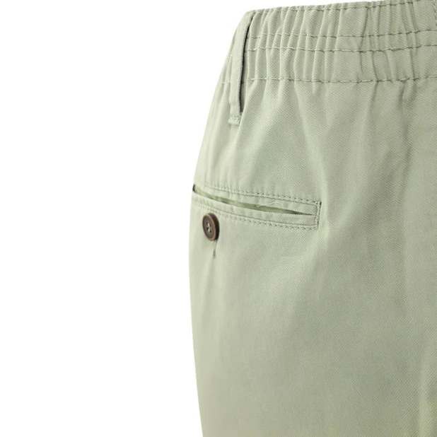 Piet Elastische Taille Broek | Ameland Groen | www.pietkoopmans.nl