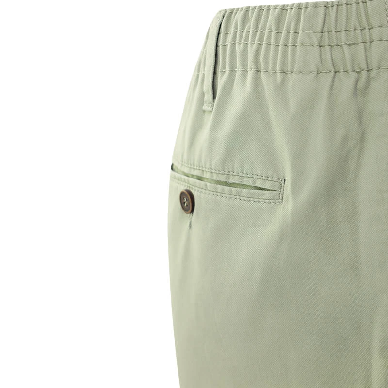 Piet Elastische Taille Broek | Ameland Groen | www.pietkoopmans.nl