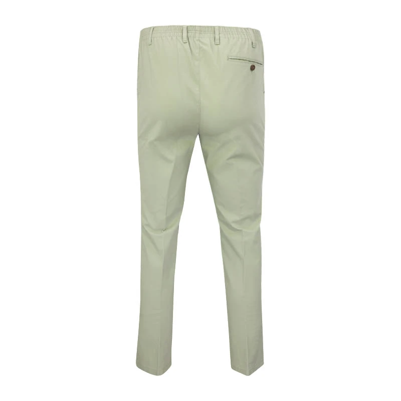 Piet Elastische Taille Broek | Ameland Groen | www.pietkoopmans.nl