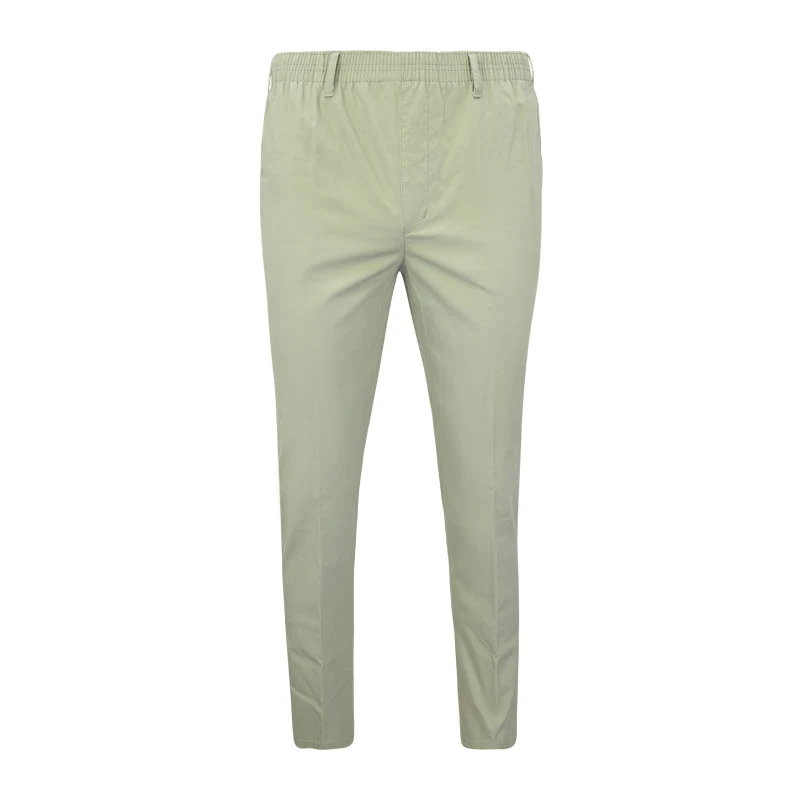 Piet Elastische Taille Broek | Ameland Groen | www.pietkoopmans.nl