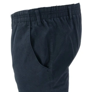 Piet Elastische Taille Broek | Indigo Print
