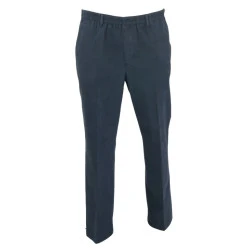 Piet Elastische Taille Broek | Indigo Print 