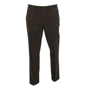 Piet Elastische Taille Broek | Brown Print 