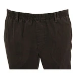 Piet Elastische Taille Broek | Brown Print