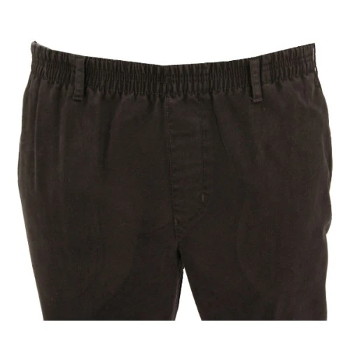 Piet Elastische Taille Broek | Brown Print
