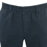 Piet Elastische Taille Broek | Indigo Print