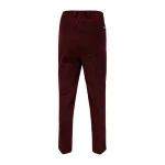Piet Elastische Taille Broek | Bordeaux Velours