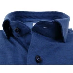 Eterna Overhemd Stretch | Jeans Blauw | www.pietkoopmans.nl