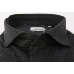 Eterna Overhemd Stretch | Antraciet