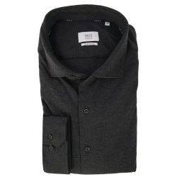 Eterna Overhemd Stretch | Antraciet