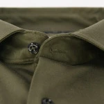 Eterna Overhemd Stretch | Groen | www.pietkoopmans.nl