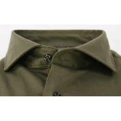 Eterna Overhemd Stretch | Groen