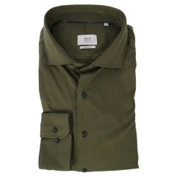 Eterna Overhemd Stretch | Groen