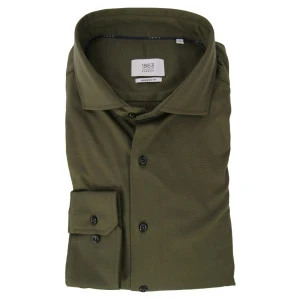 Eterna Overhemd Stretch | Groen