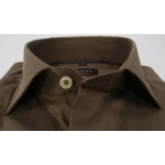 Eterna Performance Overhemd | Khaki | www.pietkoopmans.nl