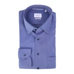 Eterna Overhemd Strijkvrij | Denim Print | www.pietkoopmans.nl