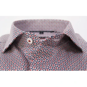 Eterna Performance Overhemd | Rood Print