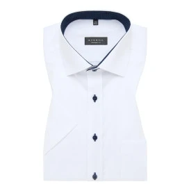 Eterna Shirt Korte Mouw Comfort Fit | Wit