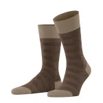 Falke Sensitive Streep | Camel Cognac | www.pietkoopmans.nl