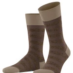 Falke Sensitive Streep | Camel Cognac | www.pietkoopmans.nl