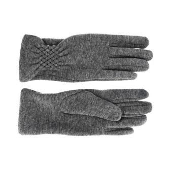 Fiebig Dames Handschoenen Touchscreen | Antraciet | www.pietkoopmans.nl