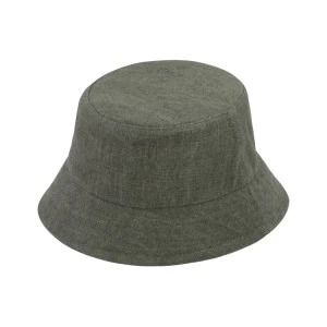 Linnen Bucket Hat | Olijf